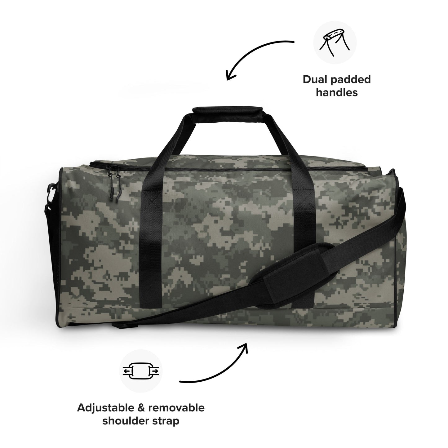 American Digital Army Combat Uniform (ACU) CAMO Duffle bag - Bags