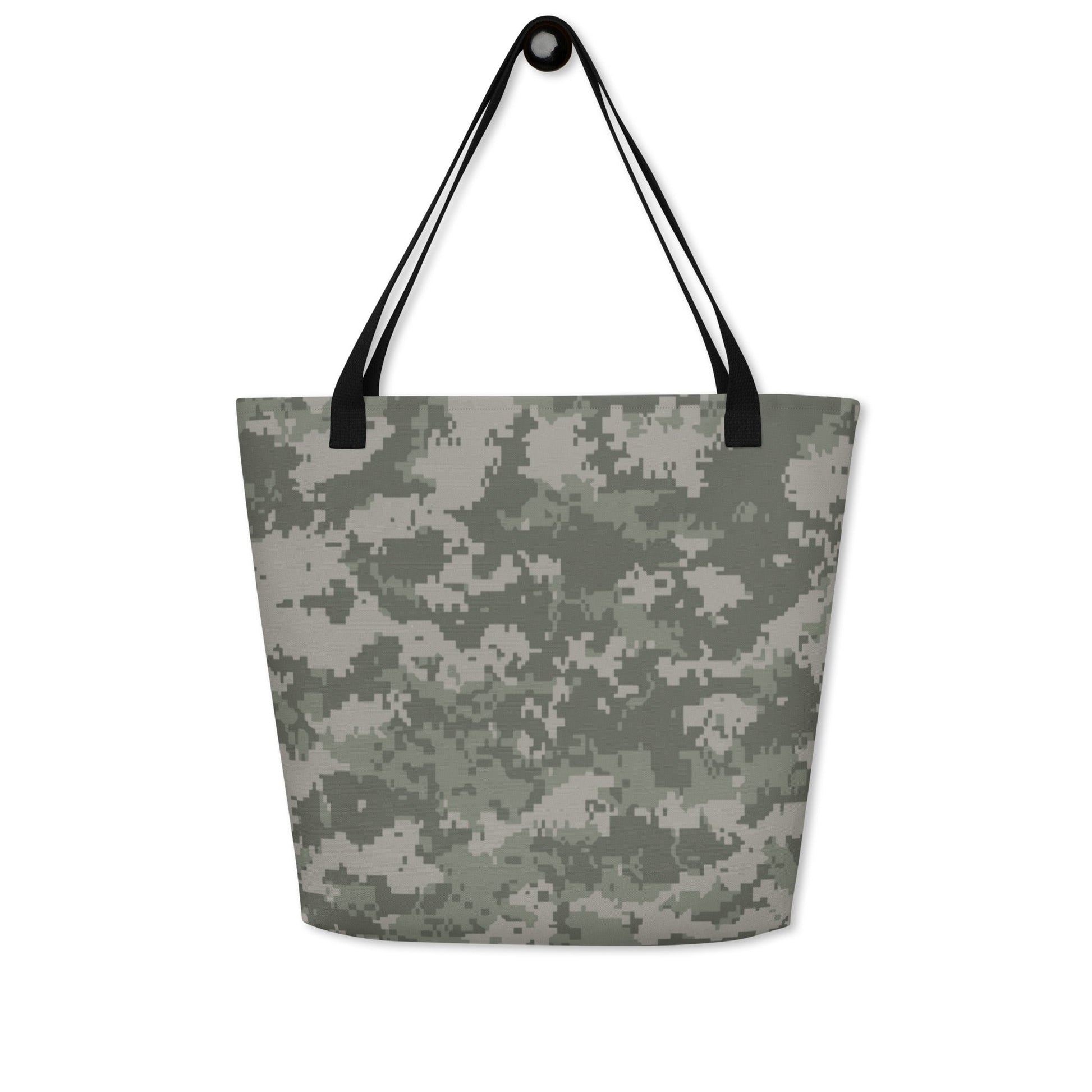 American Digital Army Combat Uniform (ACU) CAMO Large Tote Bag