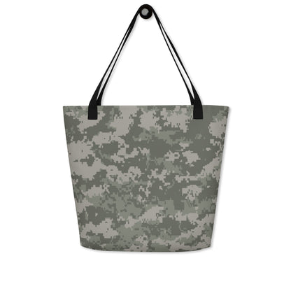 American Digital Army Combat Uniform (ACU) CAMO Large Tote Bag