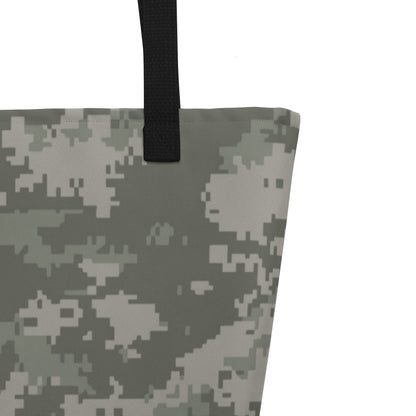American Digital Army Combat Uniform (ACU) CAMO Large Tote Bag