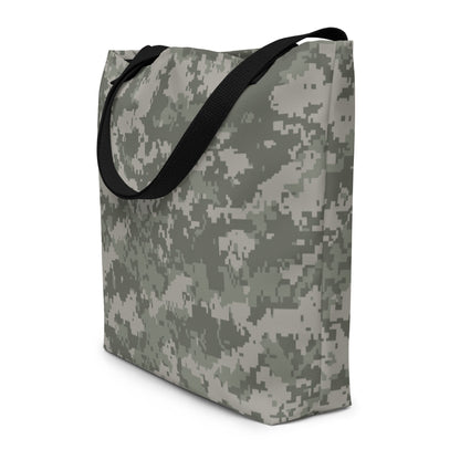 American Digital Army Combat Uniform (ACU) CAMO Large Tote Bag