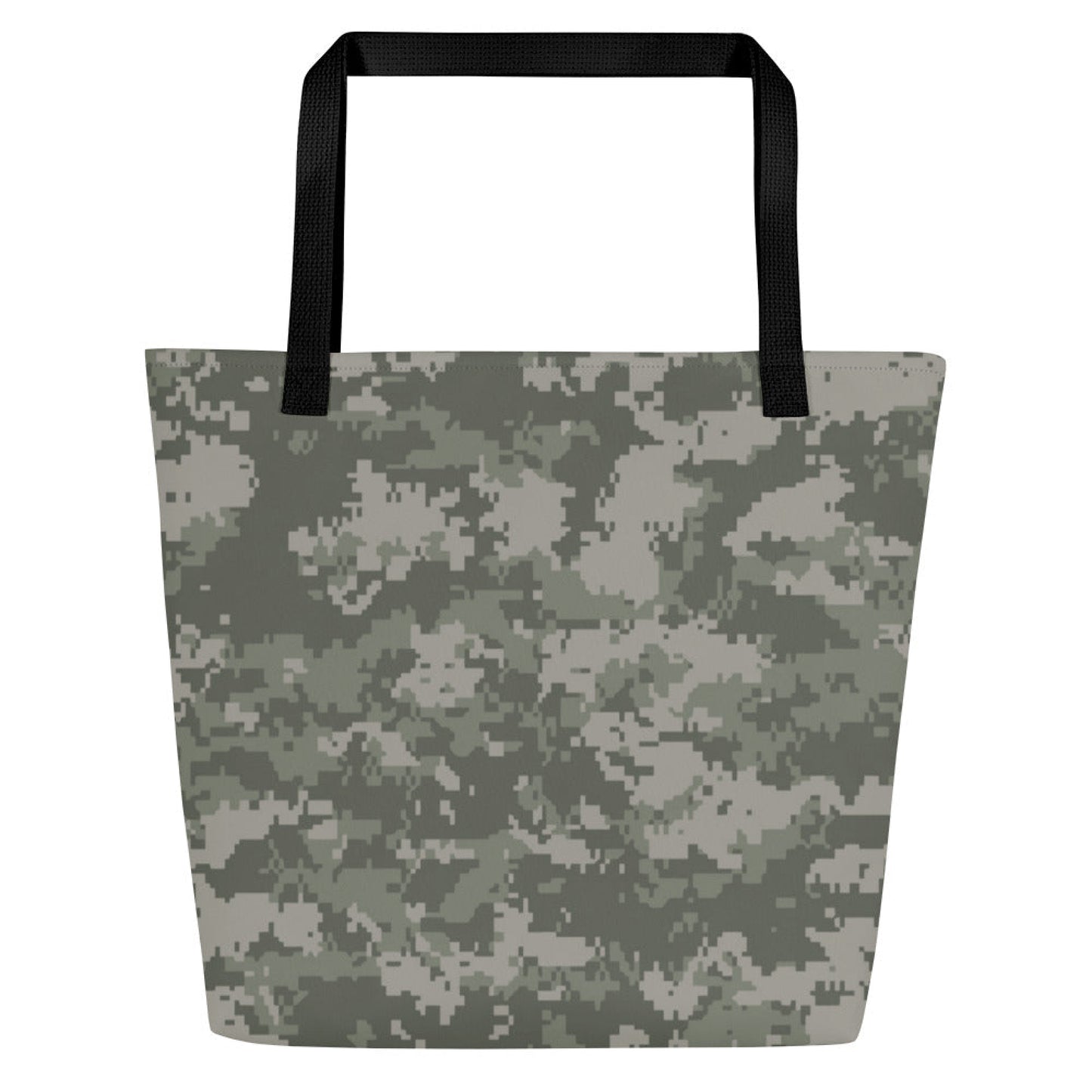 American Digital Army Combat Uniform (ACU) CAMO Large Tote Bag