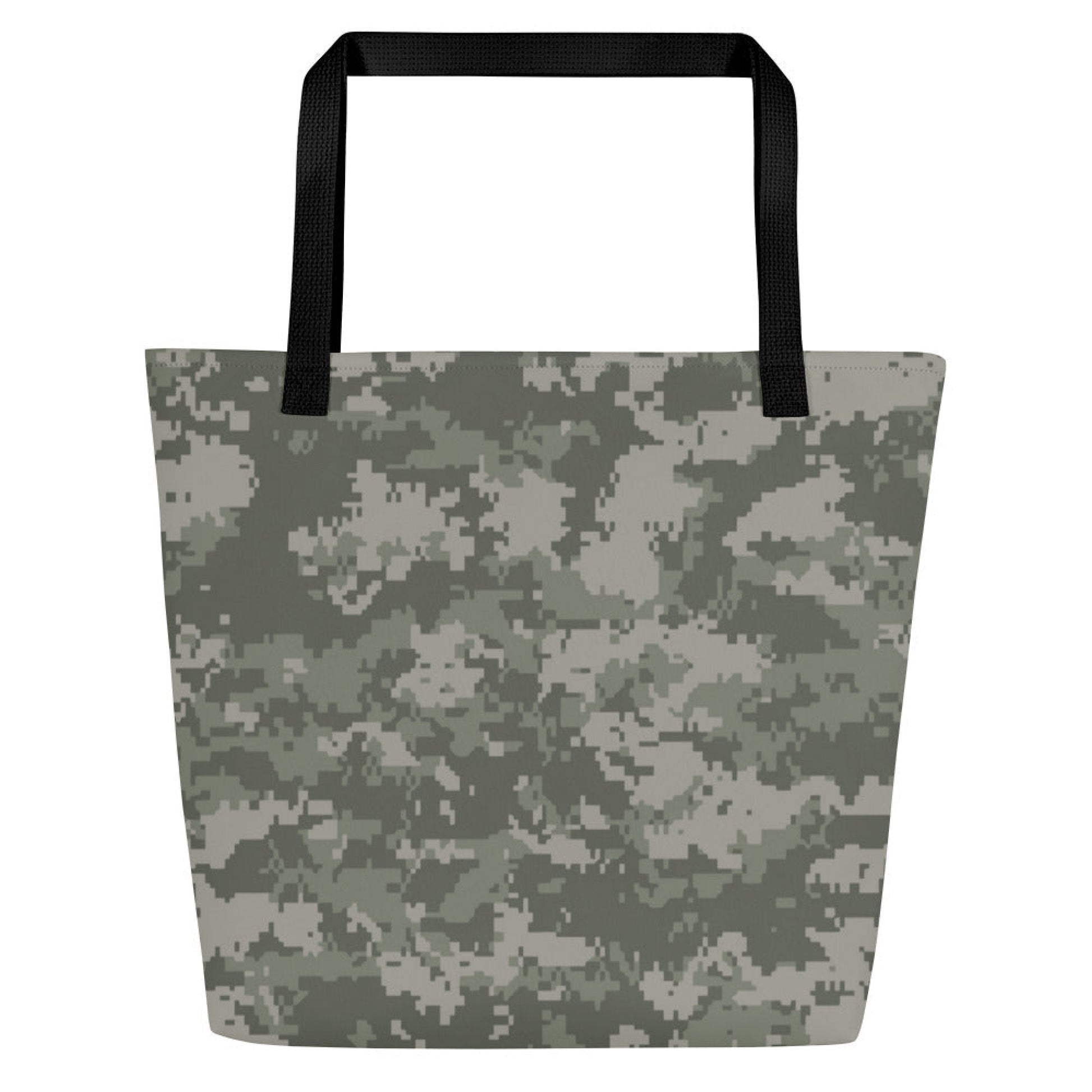 American Digital Army Combat Uniform (ACU) CAMO Large Tote Bag