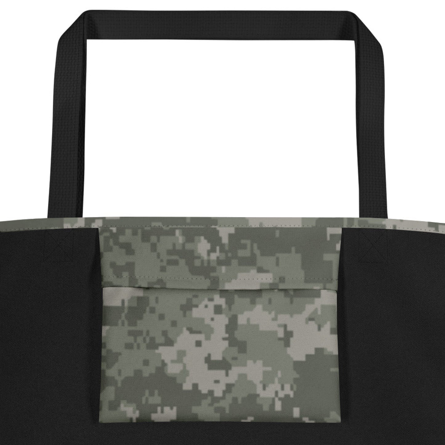 American Digital Army Combat Uniform (ACU) CAMO Large Tote Bag