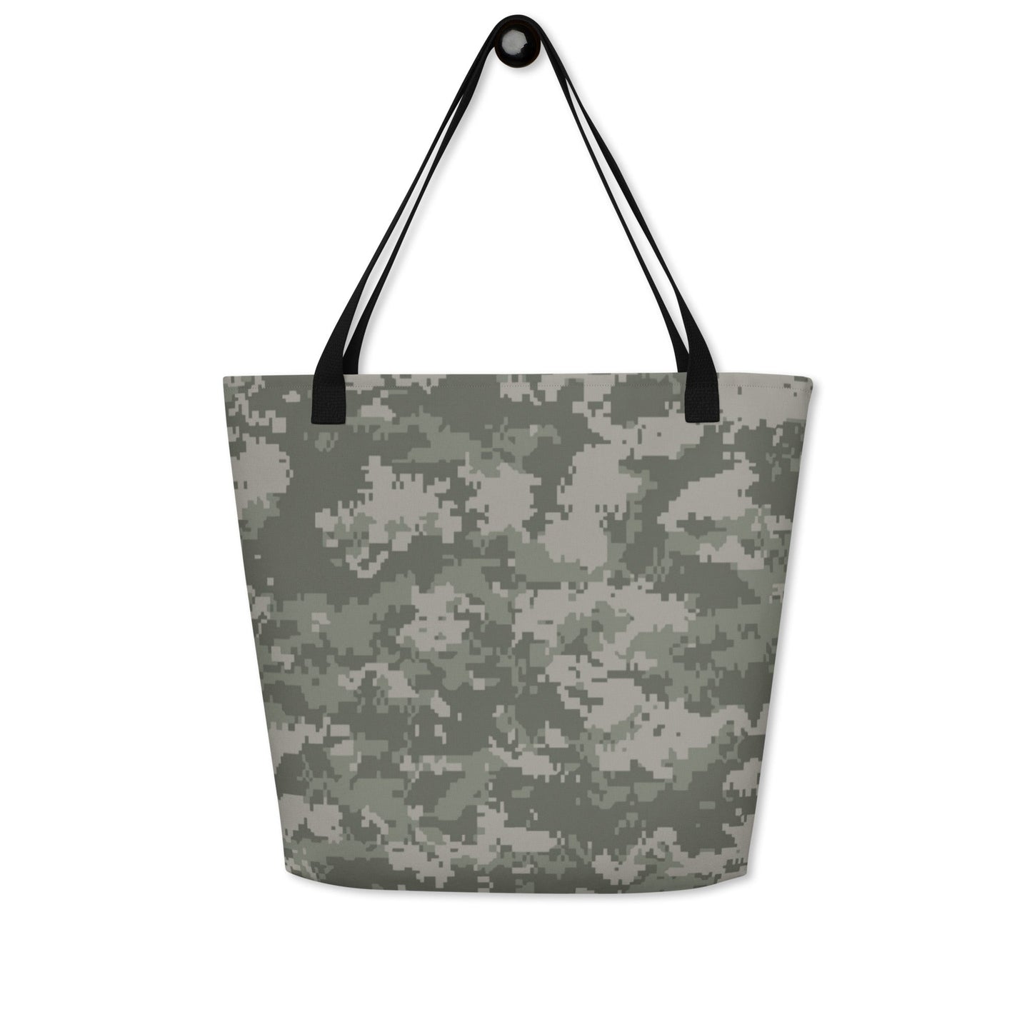 American Digital Army Combat Uniform (ACU) CAMO Large Tote Bag