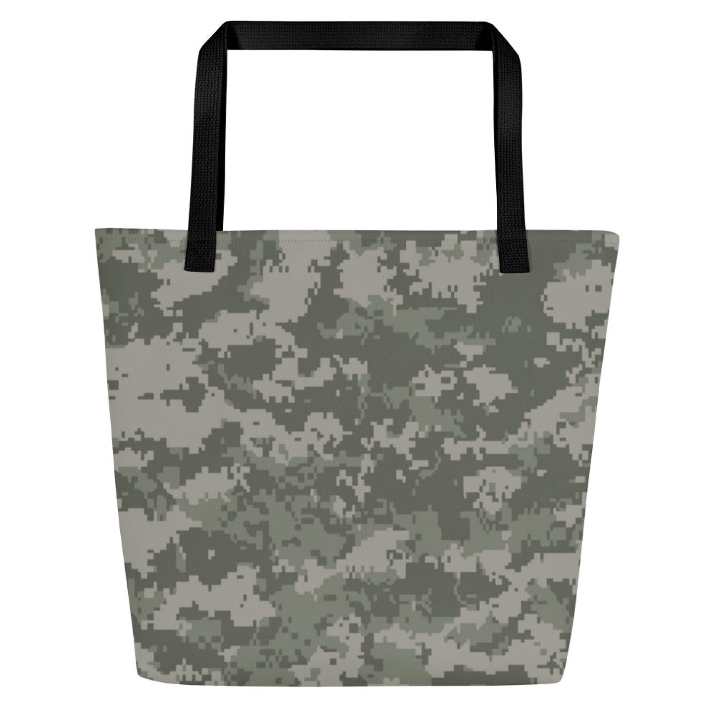 American Digital Army Combat Uniform (ACU) CAMO Large Tote Bag