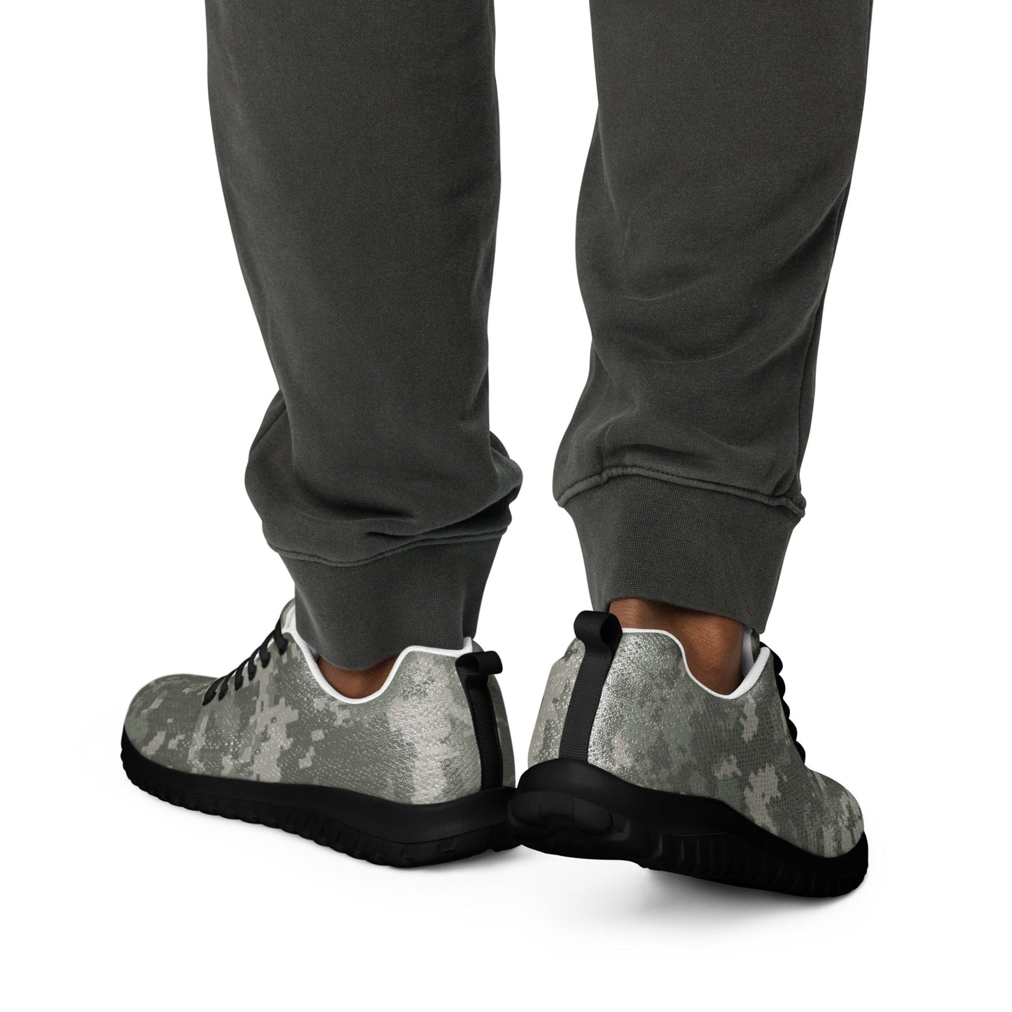 American Digital Army Combat Uniform (ACU) CAMO Mens Athletic Shoes
