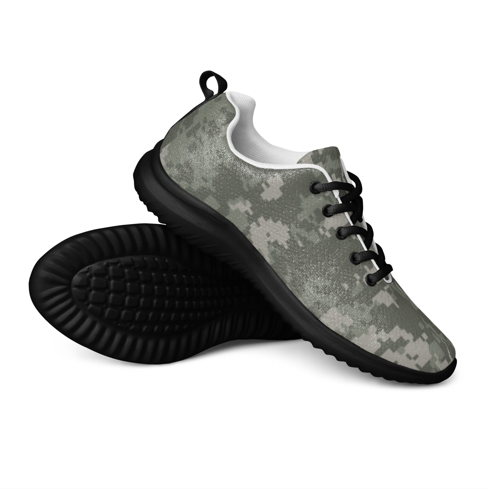 American Digital Army Combat Uniform (ACU) CAMO Mens Athletic Shoes - 5