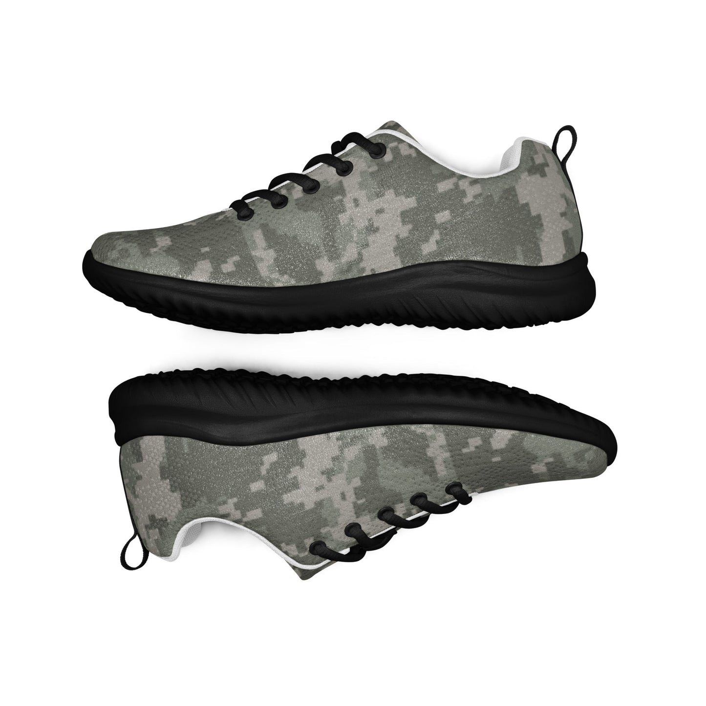 American Digital Army Combat Uniform (ACU) CAMO Mens Athletic Shoes