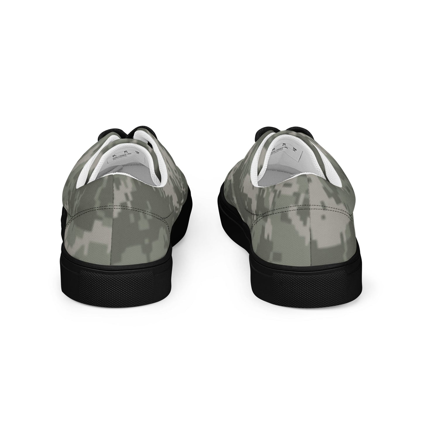 American Digital Army Combat Uniform (ACU) CAMO Mens Lace-Up Canvas Shoes - Lace-up
