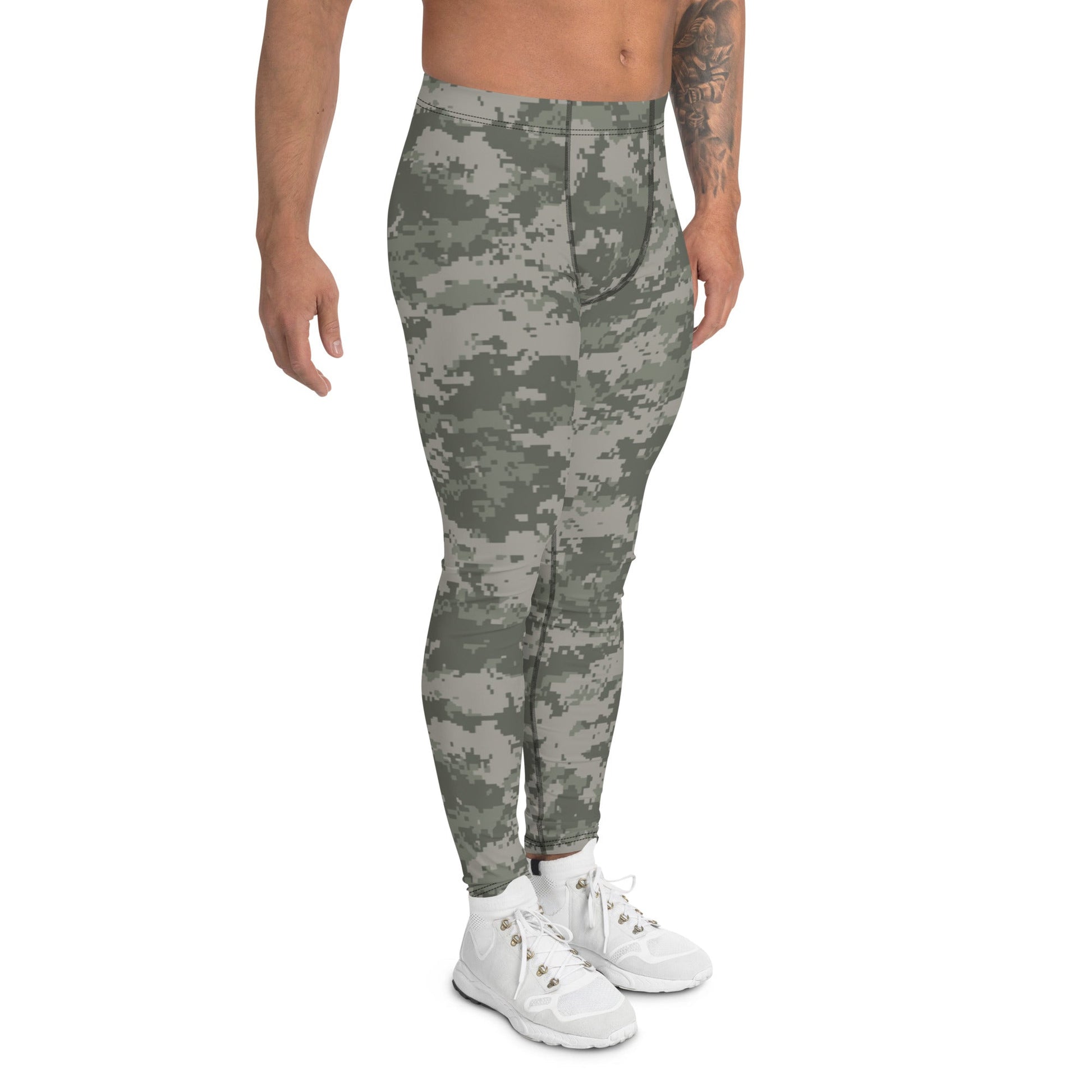 American Digital Army Combat Uniform (ACU) CAMO Mens Leggings