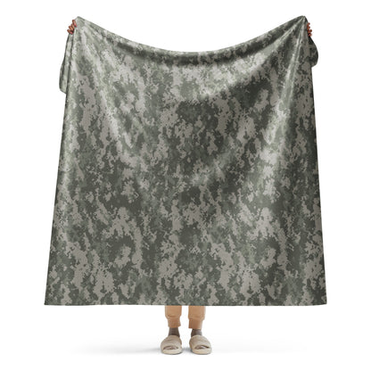 American Digital Army Combat Uniform (ACU) CAMO Sherpa blanket - 60″×80″ - Blankets