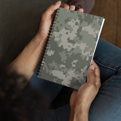 American Digital Army Combat Uniform (ACU) CAMO Spiral Notebook