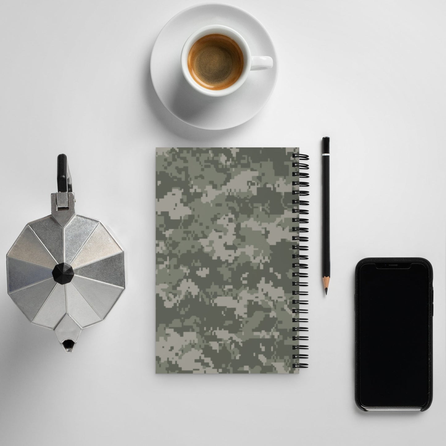 American Digital Army Combat Uniform (ACU) CAMO Spiral notebook - Notebooks