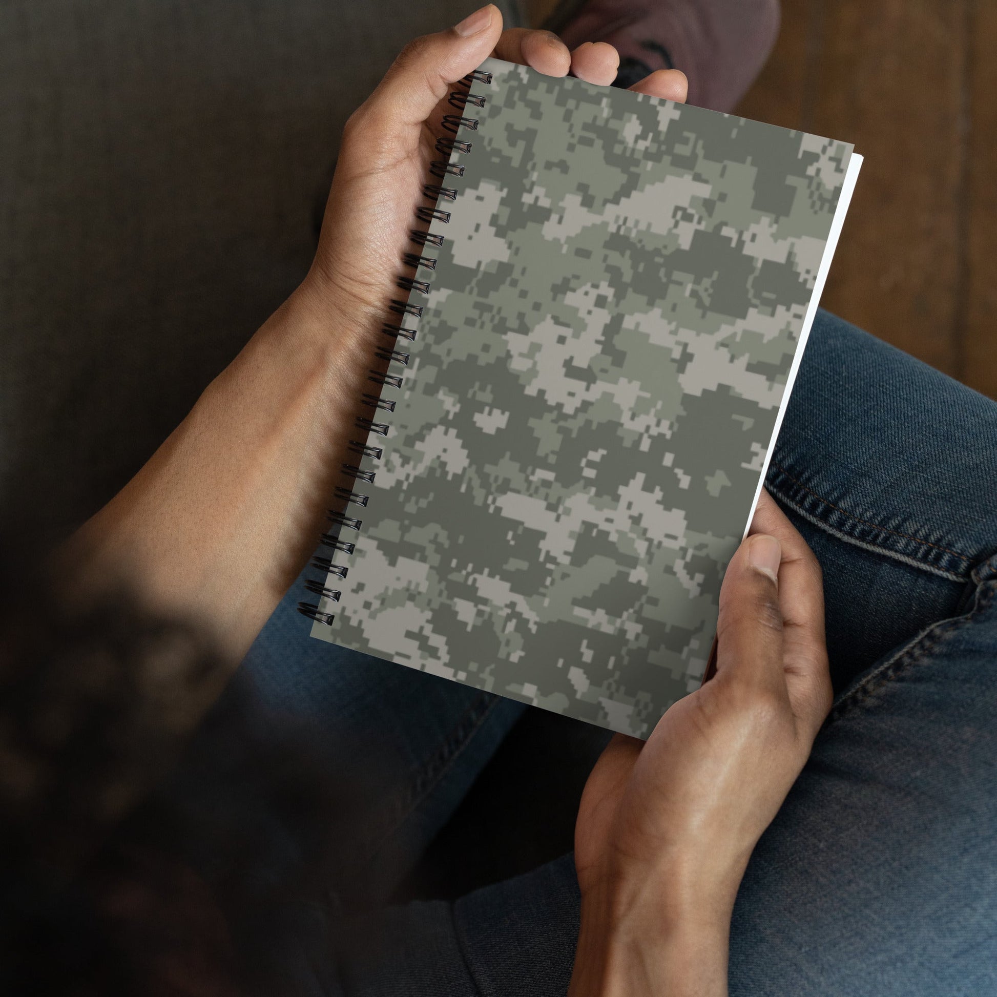 American Digital Army Combat Uniform (ACU) CAMO Spiral notebook - Notebooks