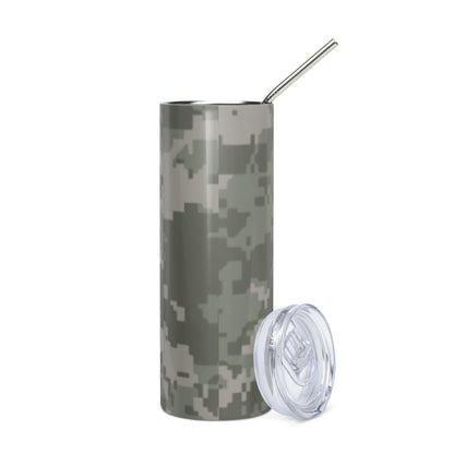American Digital Army Combat Uniform (ACU) CAMO Stainless Steel Tumbler