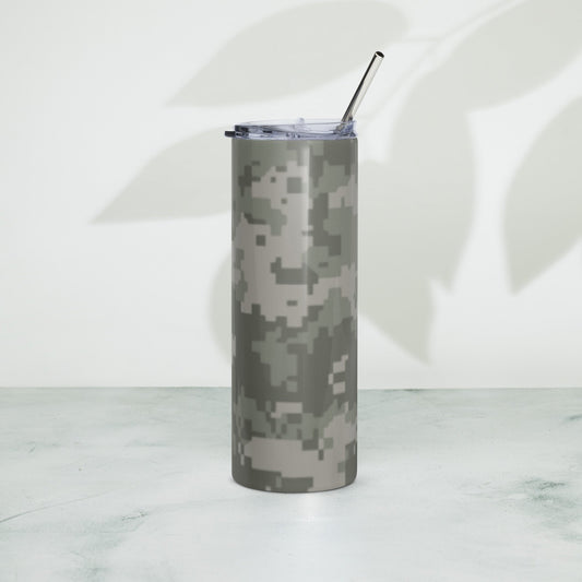 American Digital Army Combat Uniform (ACU) CAMO Stainless Steel Tumbler