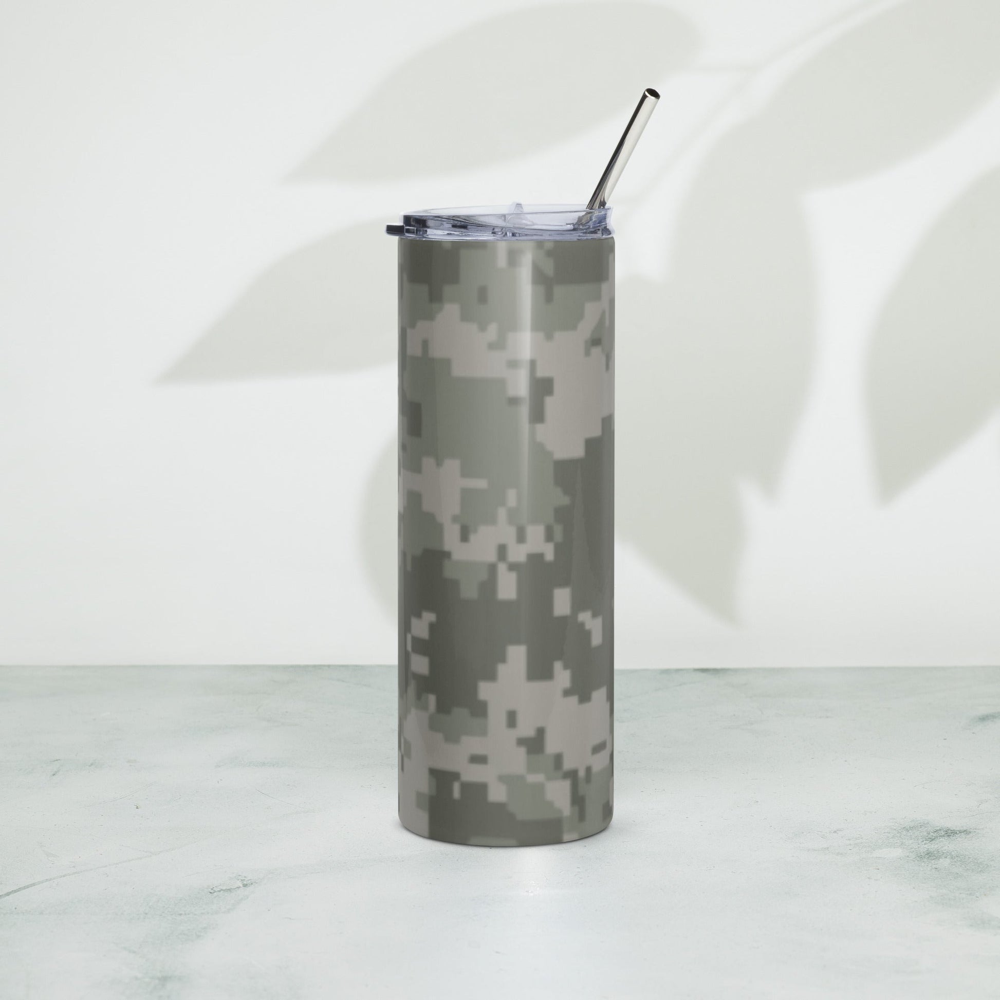 American Digital Army Combat Uniform (ACU) CAMO Stainless Steel Tumbler