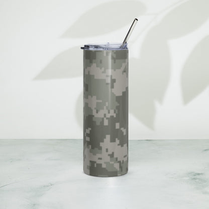 American Digital Army Combat Uniform (ACU) CAMO Stainless Steel Tumbler