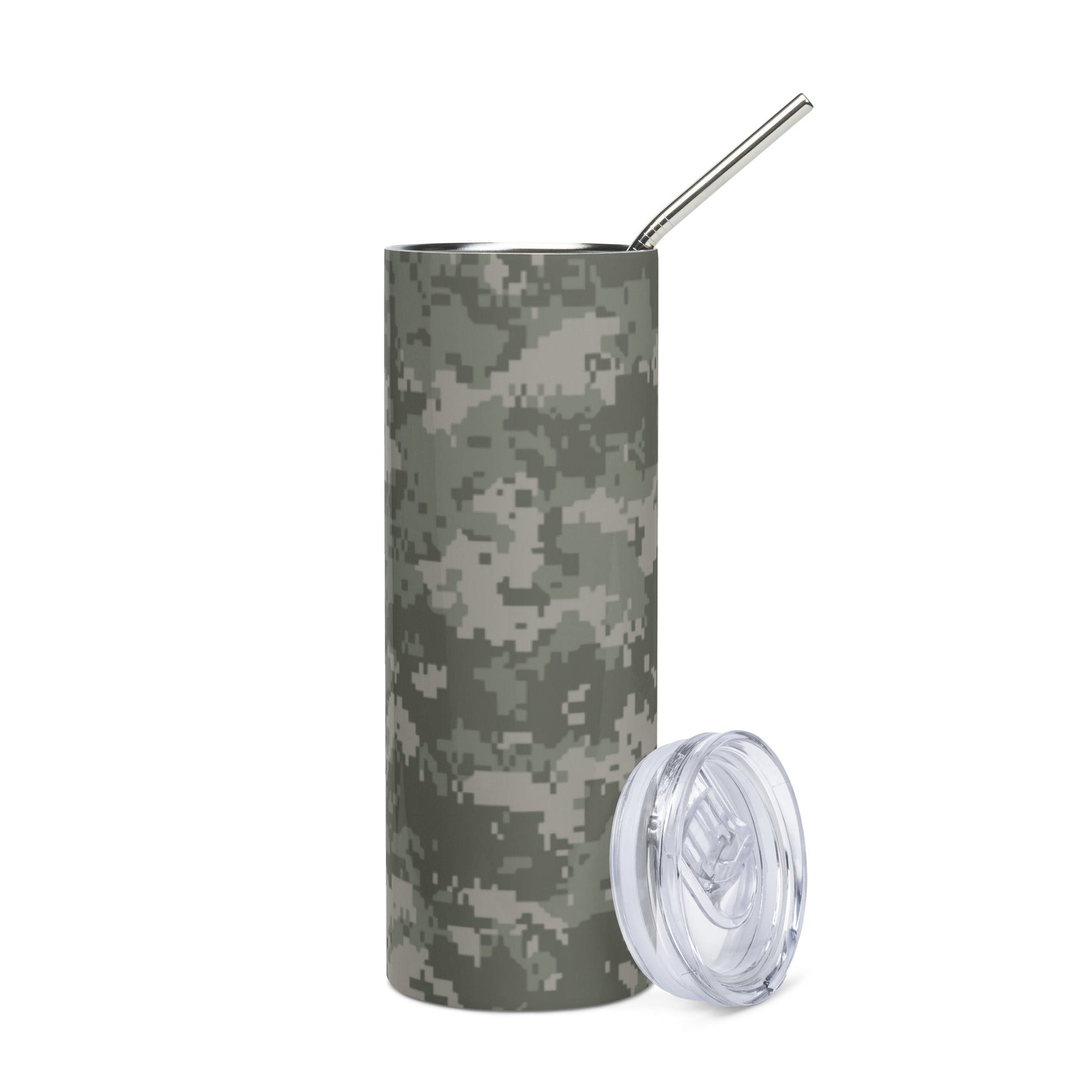American Digital Army Combat Uniform (ACU) CAMO Stainless steel tumbler - Steel Tumblers