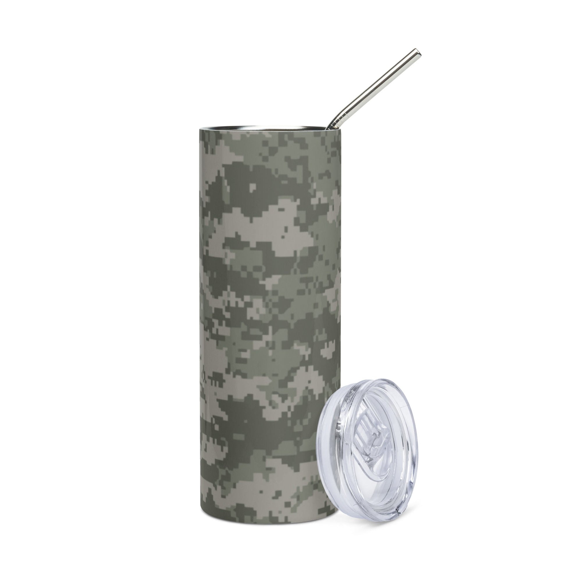 American Digital Army Combat Uniform (ACU) CAMO Stainless steel tumbler - Steel Tumblers