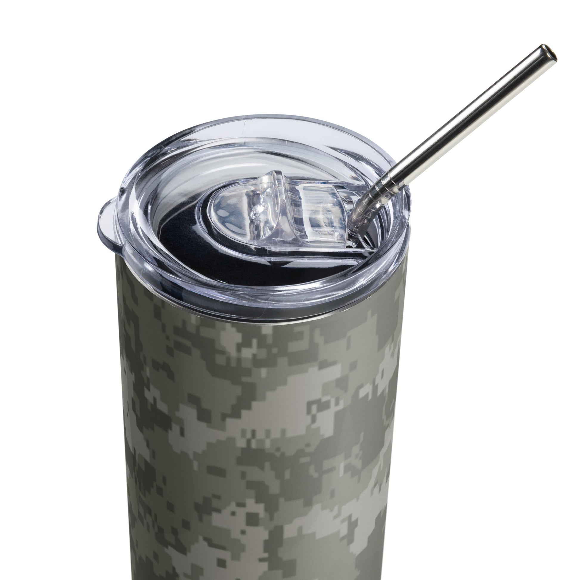 American Digital Army Combat Uniform (ACU) CAMO Stainless steel tumbler - Steel Tumblers