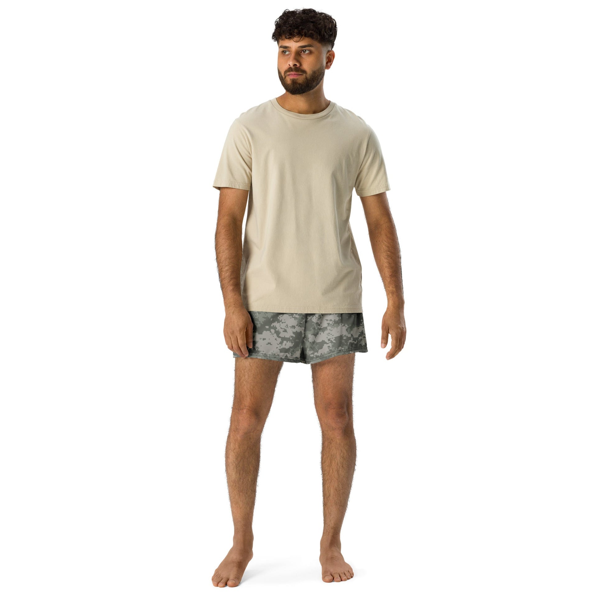 American Digital Army Combat Uniform (ACU) CAMO Unisex Athletic Shorts