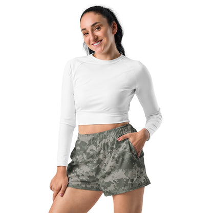 American Digital Army Combat Uniform (ACU) CAMO Unisex Athletic Shorts