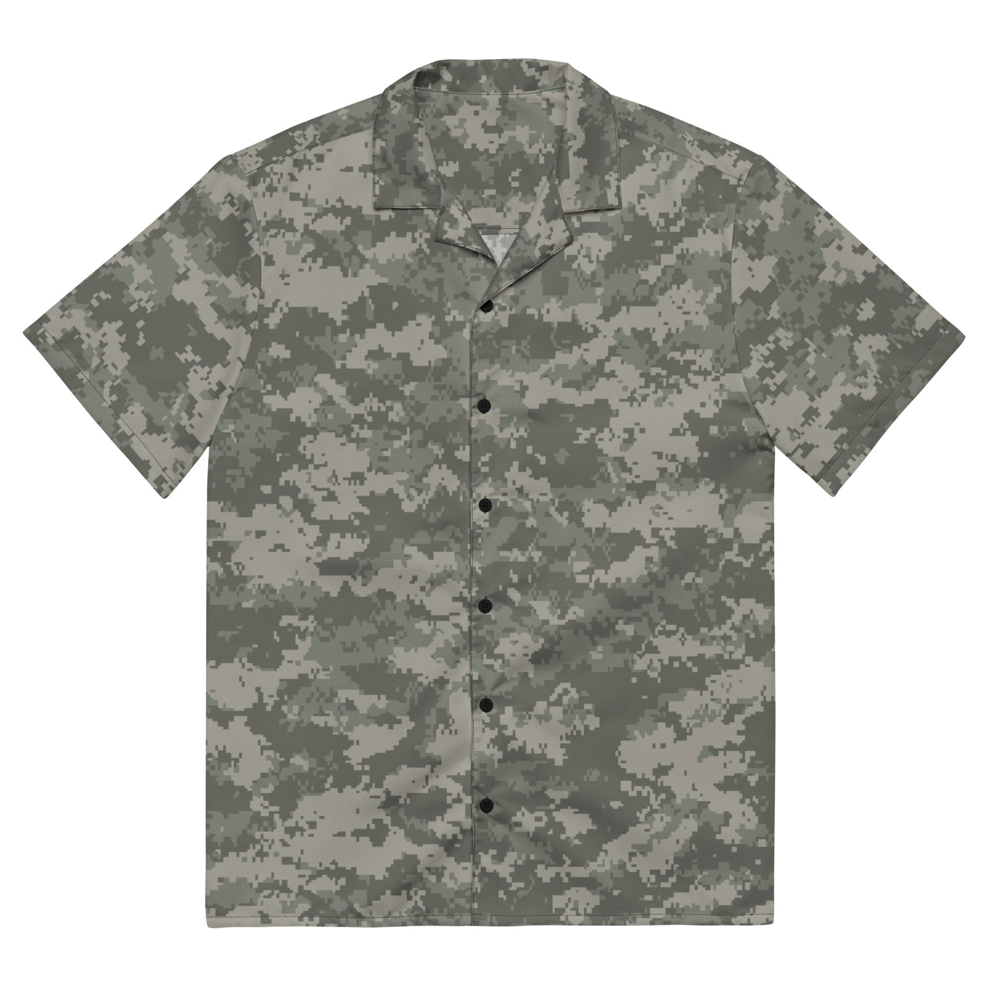 American Digital Army Combat Uniform (ACU) CAMO Unisex button shirt - 2XS - Button Shirts