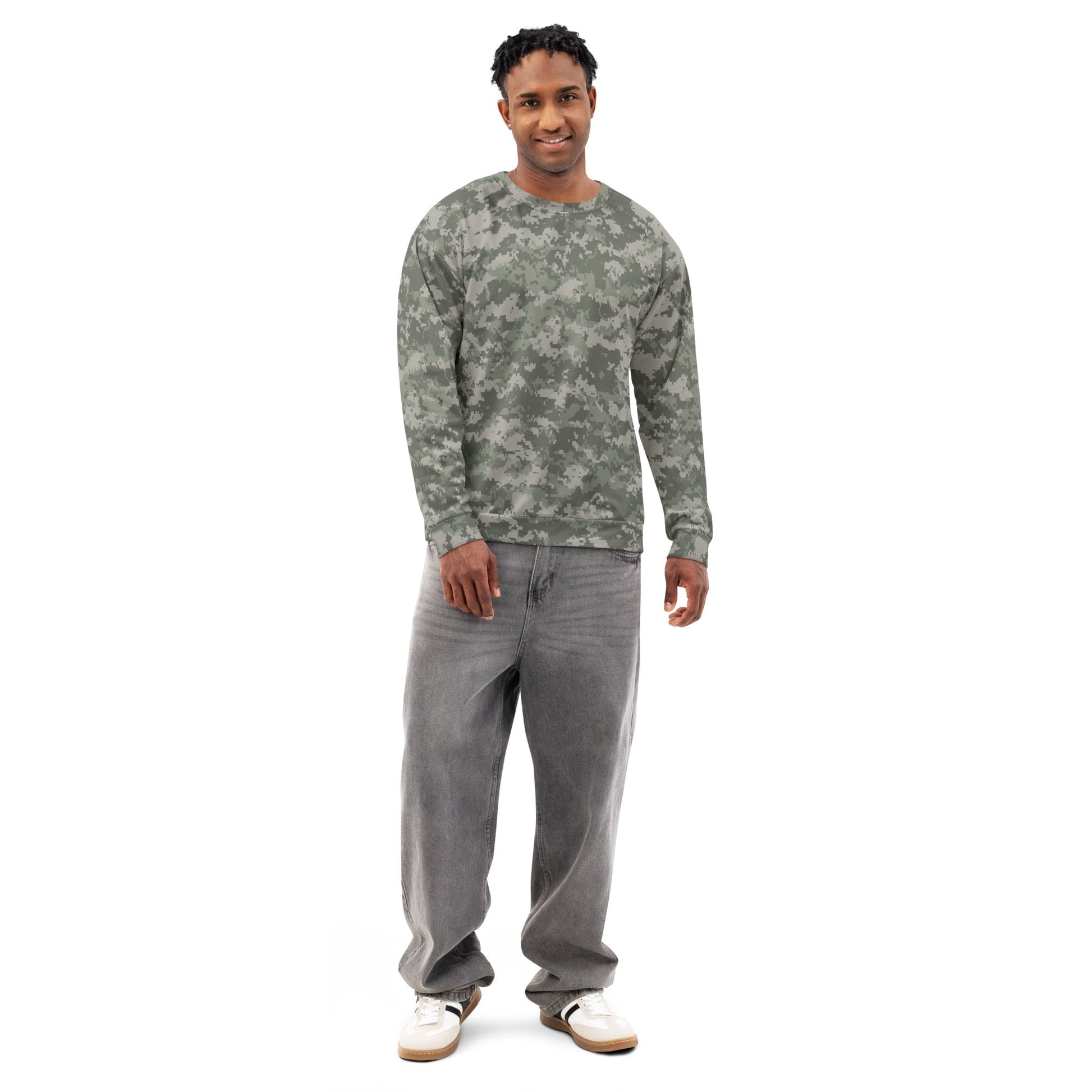 American Digital Army Combat Uniform (ACU) CAMO Unisex cotton sweatshirt - Cotton Sweatshirts