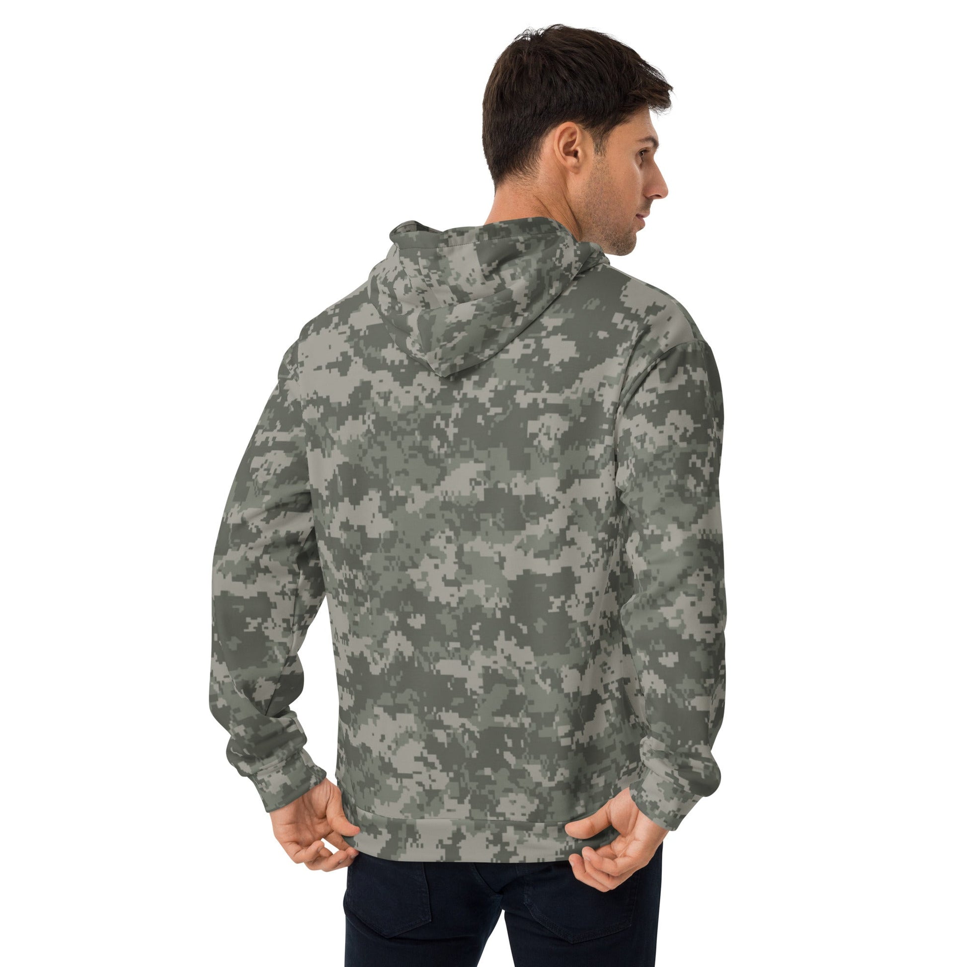 American Digital Army Combat Uniform (ACU) CAMO Unisex Hoodie - Hoodies