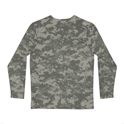 American Digital Army Combat Uniform (ACU) CAMO Unisex Long-Sleeve Shirt