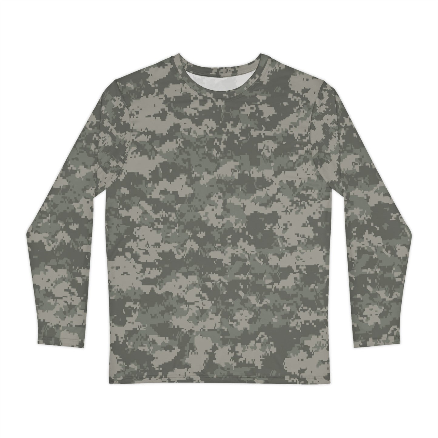 American Digital Army Combat Uniform (ACU) CAMO Unisex Long-Sleeve Shirt - XS