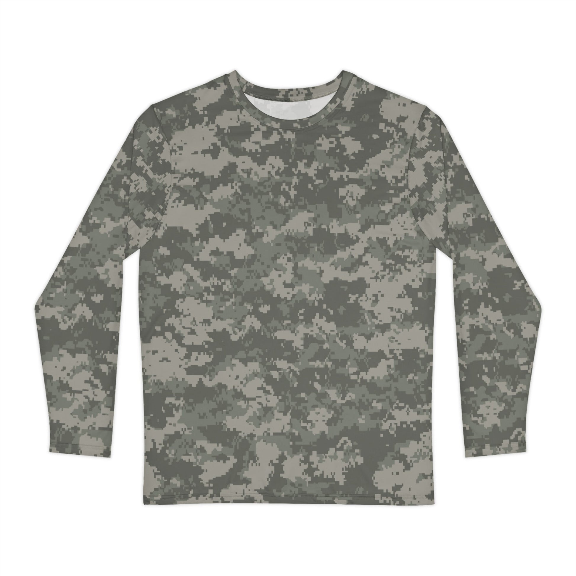 American Digital Army Combat Uniform (ACU) CAMO Unisex Long-Sleeve Shirt - XS