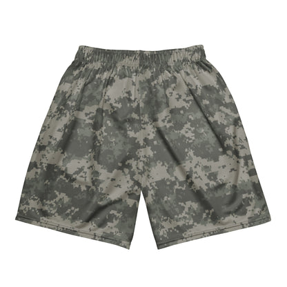 American Digital Army Combat Uniform (ACU) CAMO Unisex Mesh Shorts