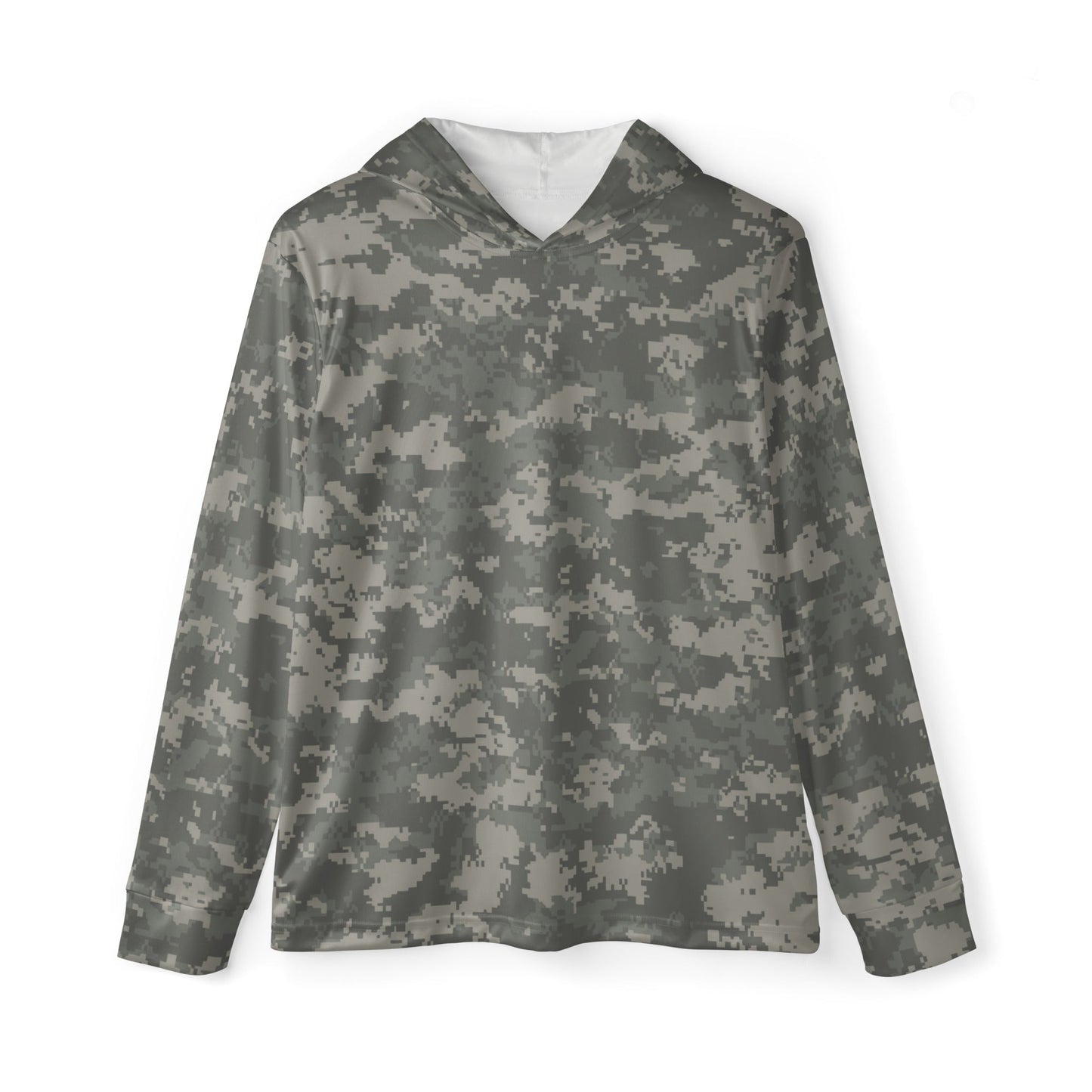 American Digital Army Combat Uniform (ACU) CAMO Unisex Sports Warmup Hoodie - XS