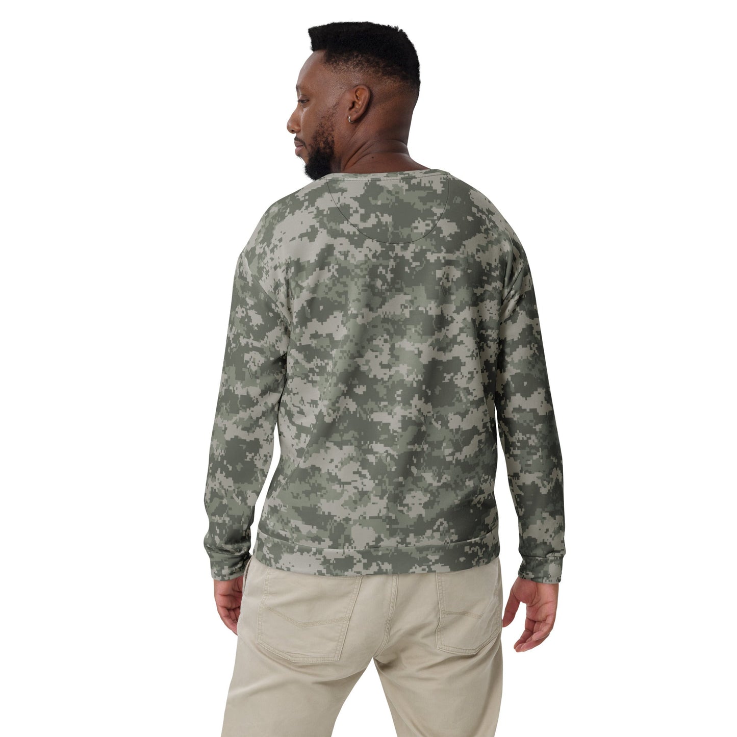 American Digital Army Combat Uniform (ACU) CAMO Unisex Sweatshirt - Sweatshirts