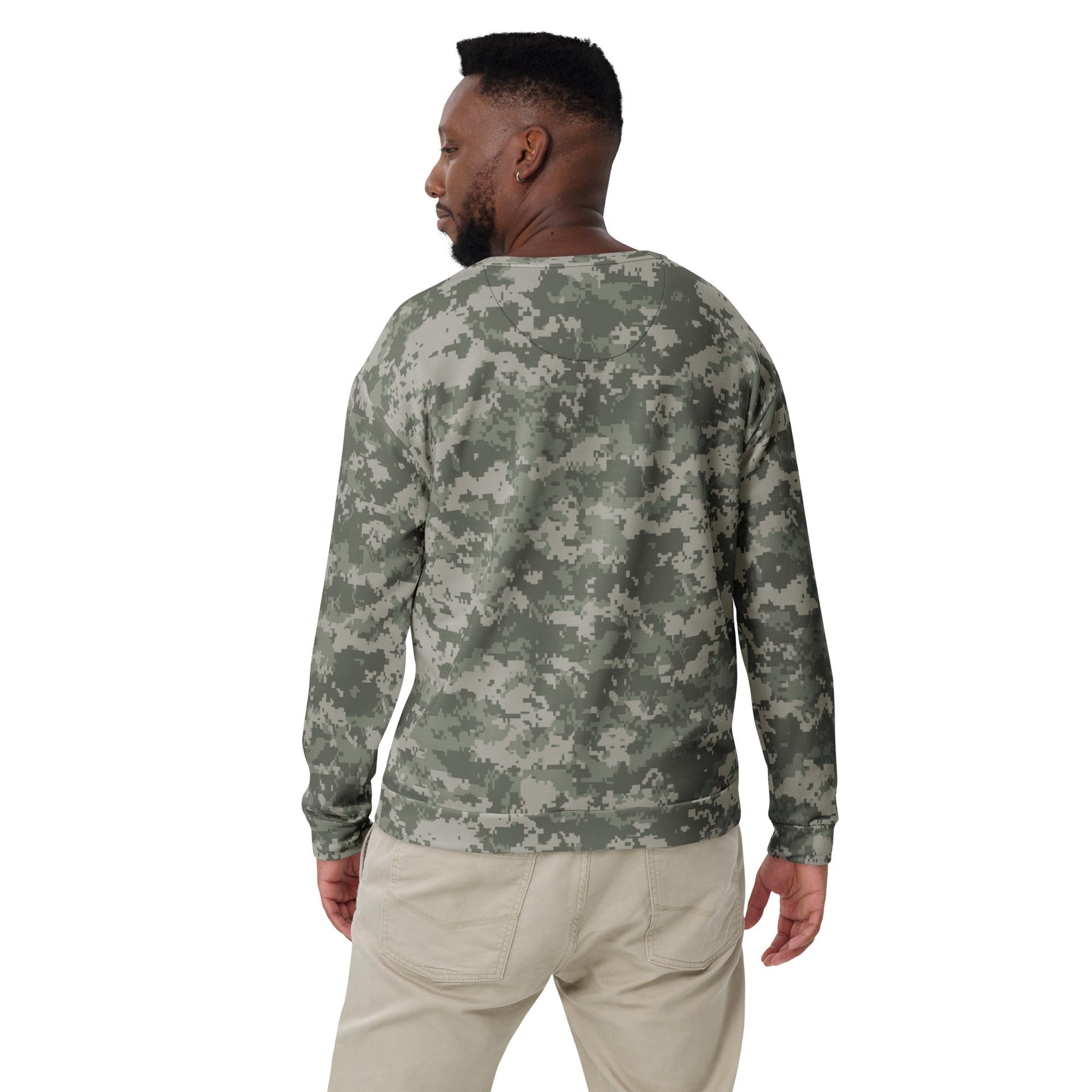 American Digital Army Combat Uniform (ACU) CAMO Unisex Sweatshirt - Sweatshirts