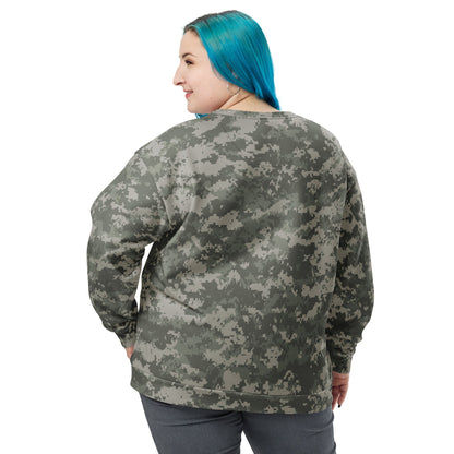 American Digital Army Combat Uniform (ACU) CAMO Unisex Sweatshirt - Sweatshirts