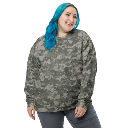 American Digital Army Combat Uniform (ACU) CAMO Unisex Sweatshirt - Sweatshirts