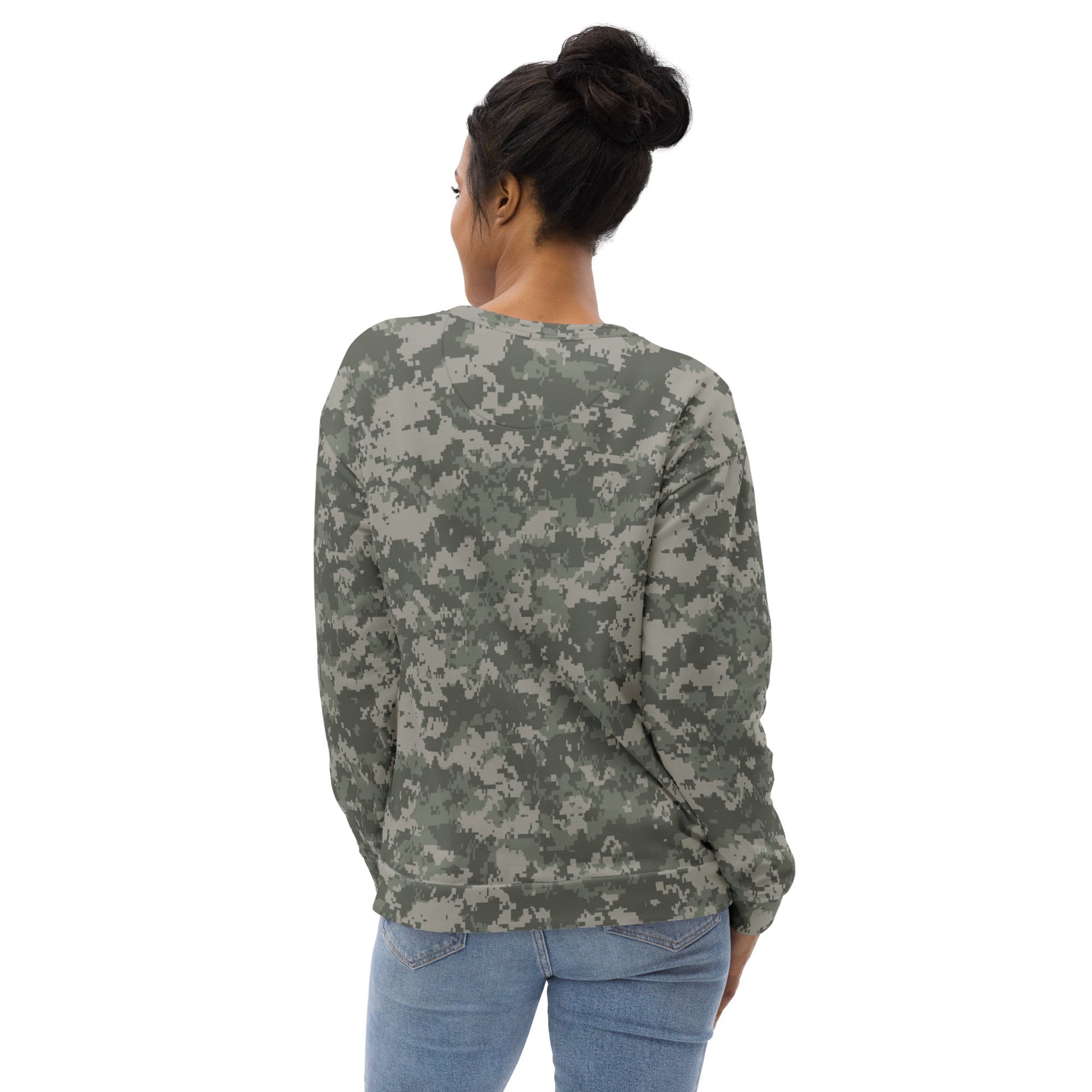 American Digital Army Combat Uniform (ACU) CAMO Unisex Sweatshirt - Sweatshirts