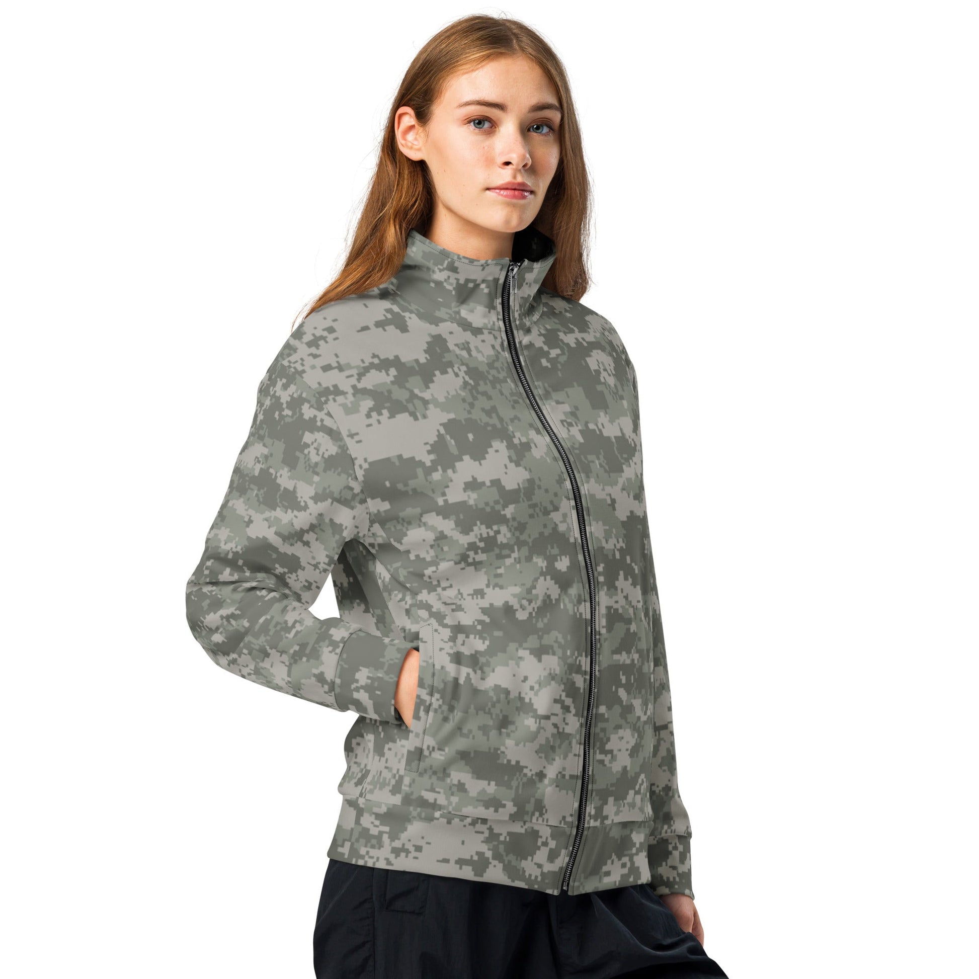 American Digital Army Combat Uniform (ACU) CAMO Unisex track jacket - Track Jackets