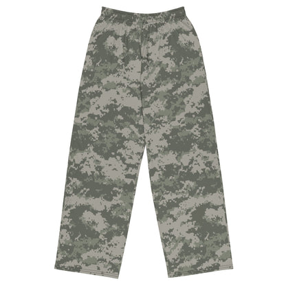 American Digital Army Combat Uniform (ACU) CAMO unisex wide leg pants 2XS Wide Pants