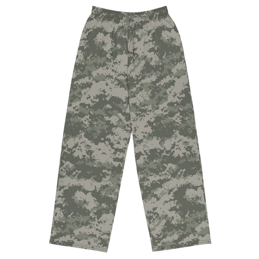 American Digital Army Combat Uniform (ACU) CAMO unisex wide leg pants 2XS Wide Pants