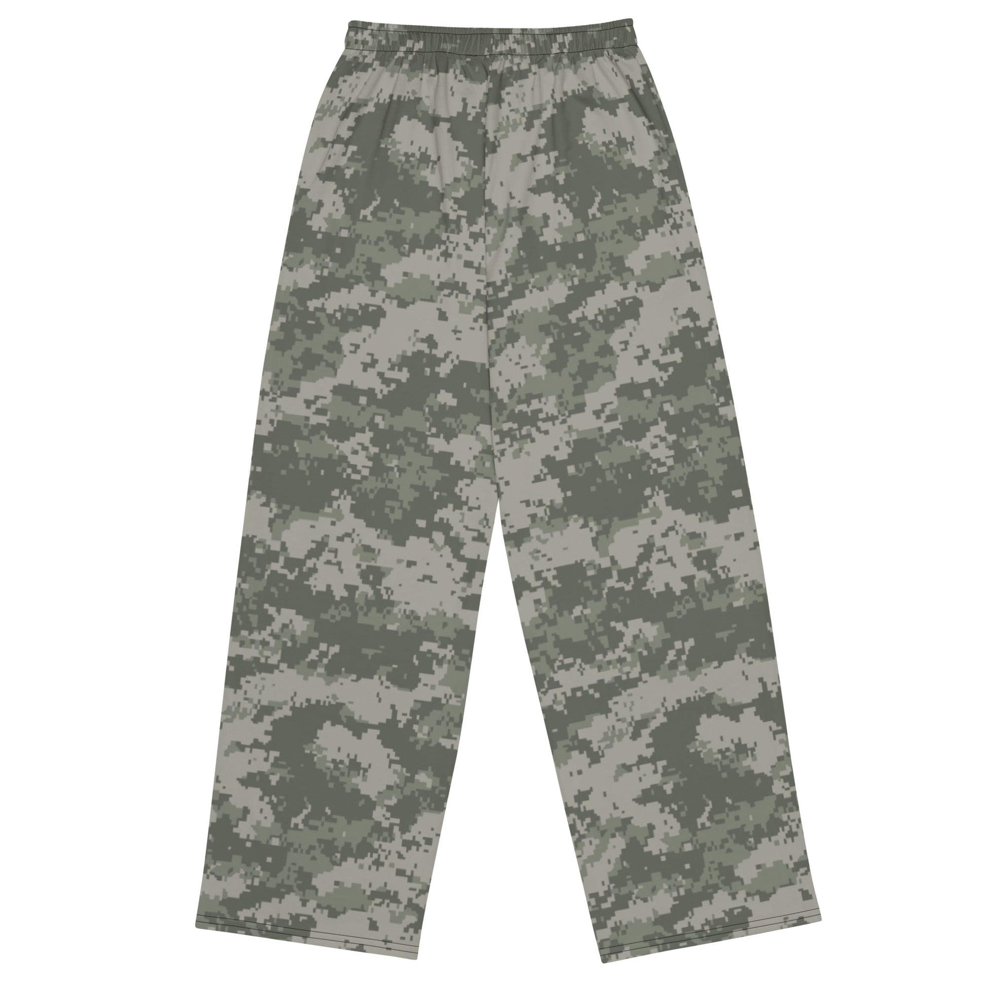 American Digital Army Combat Uniform (ACU) CAMO unisex wide leg pants Wide Pants