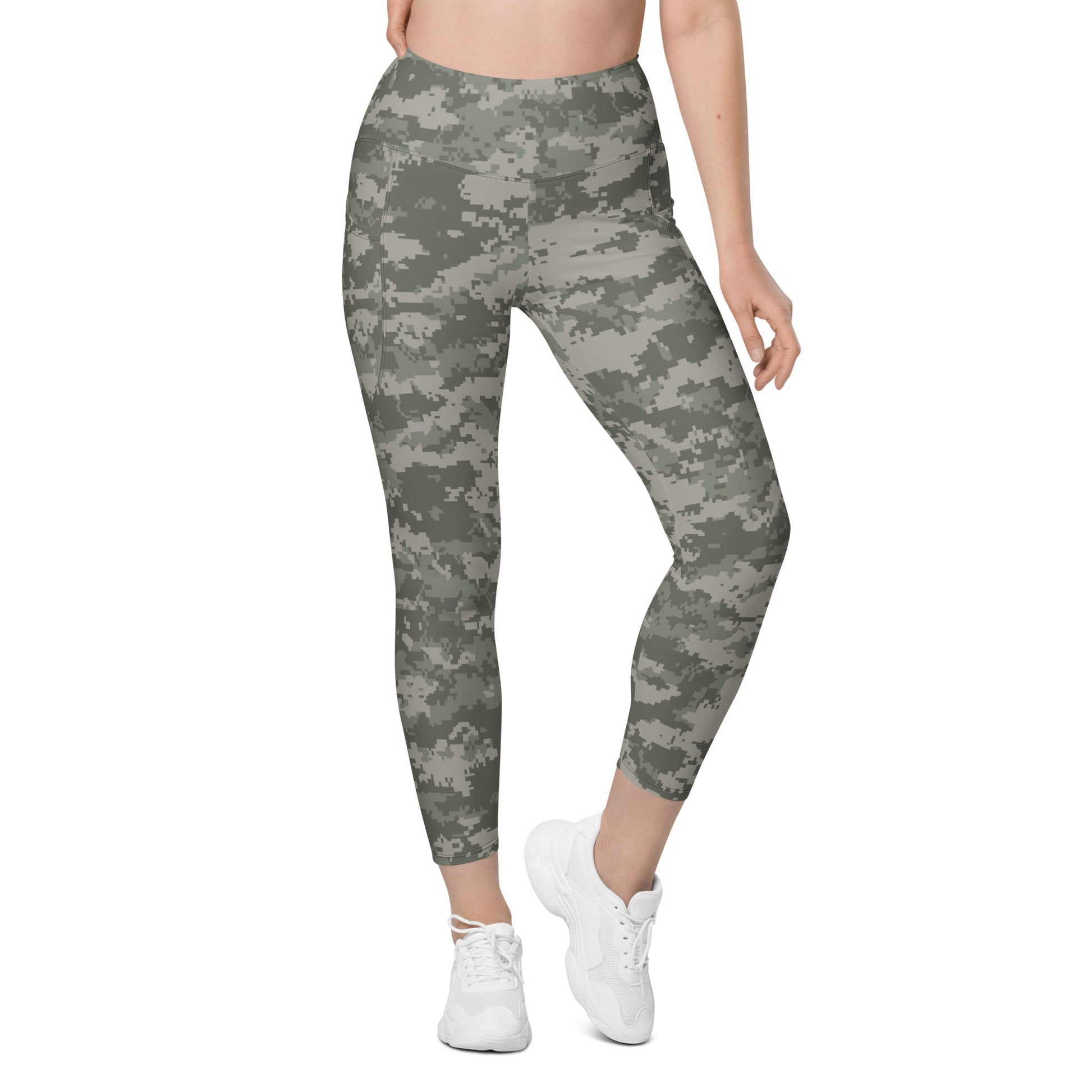 American Digital Army Combat Uniform (ACU) CAMO Womens Leggings with Pockets