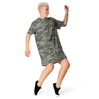 American Digital Army Combat Uniform (ACU) CAMO Womens T-Shirt Dress