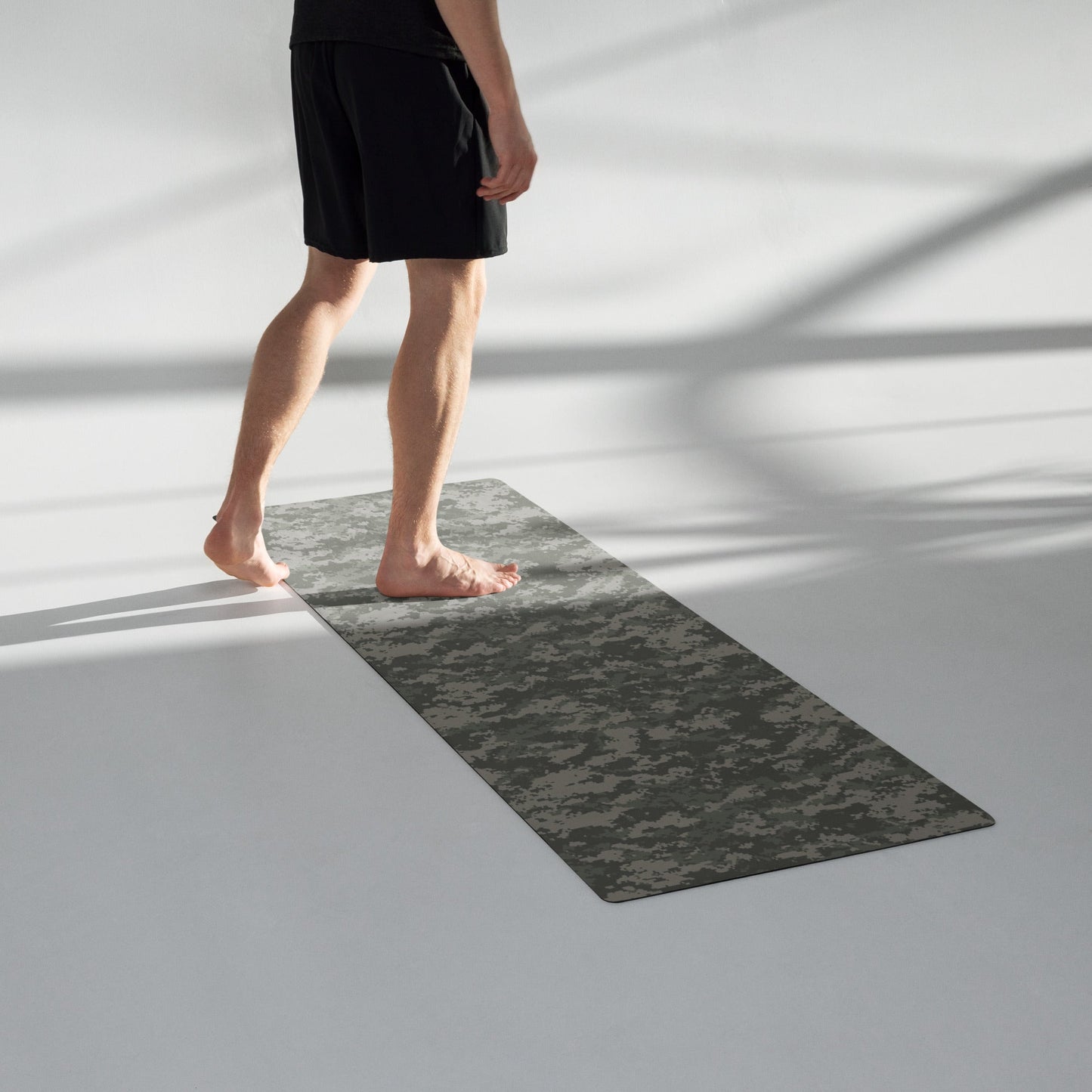American Digital Army Combat Uniform (ACU) CAMO Yoga Mat