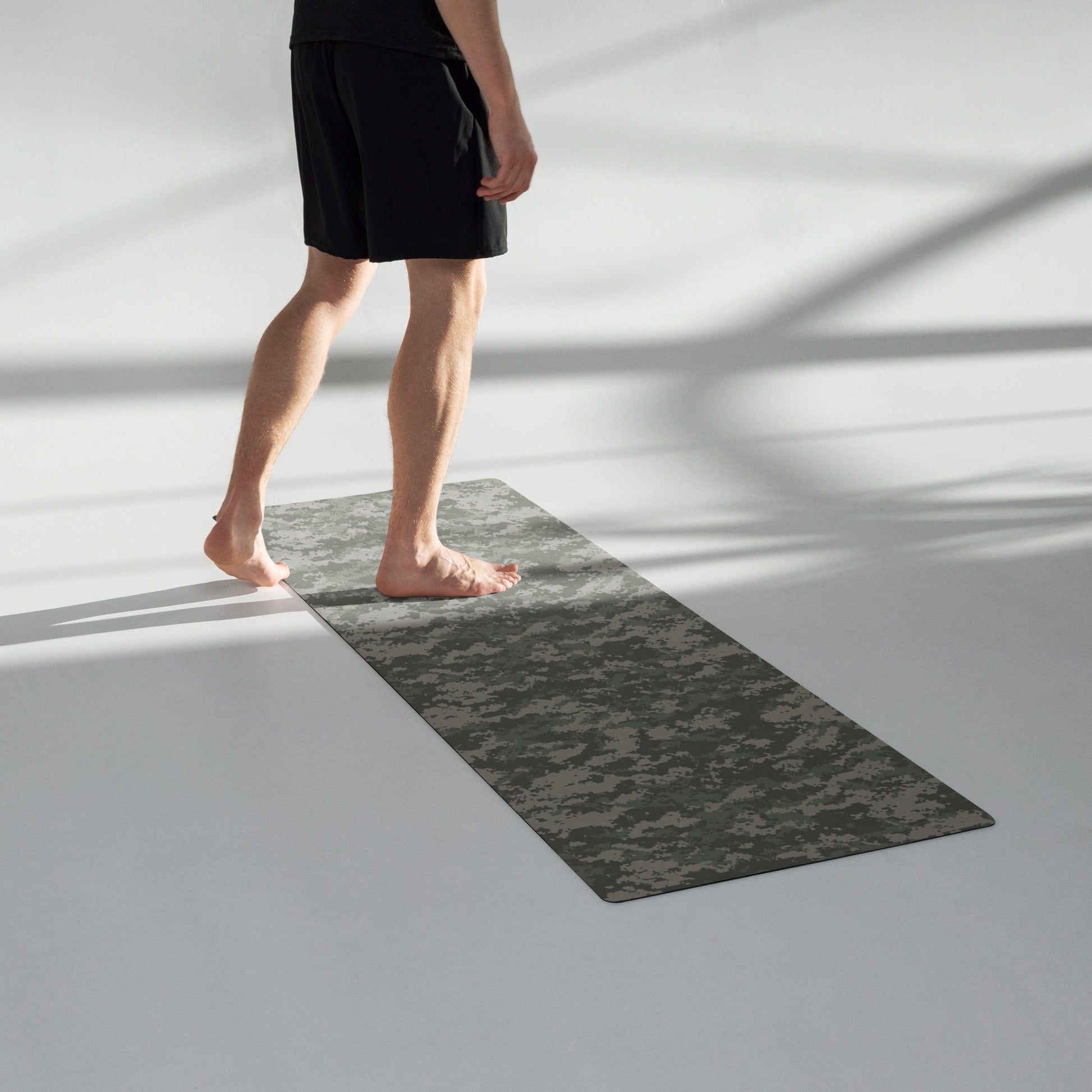 American Digital Army Combat Uniform (ACU) CAMO Yoga Mat