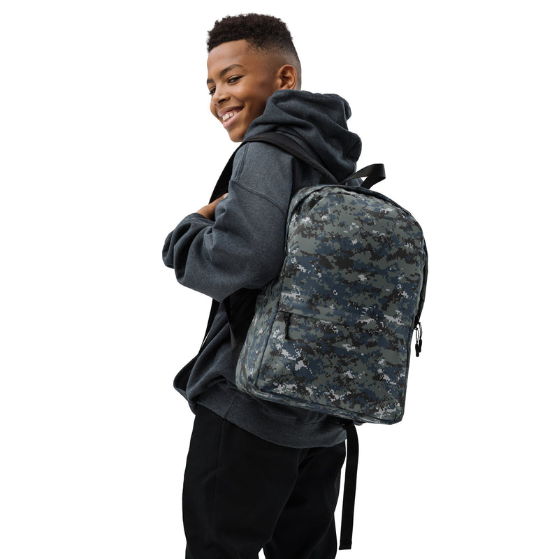 Digital Blueberry CAMO Backpack - Bag